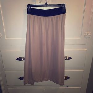 Mauve skirt